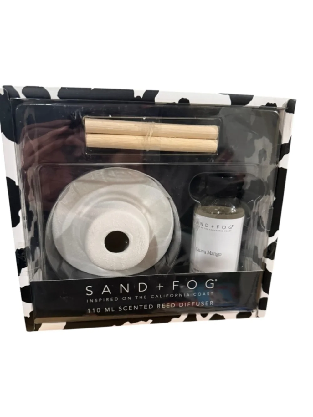 Sand + Fog Guava Mango Reed Diffuser Set 110 mL New in Box